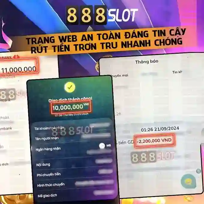 Hệ thống thanh toán đa dạng tại 888SLOT